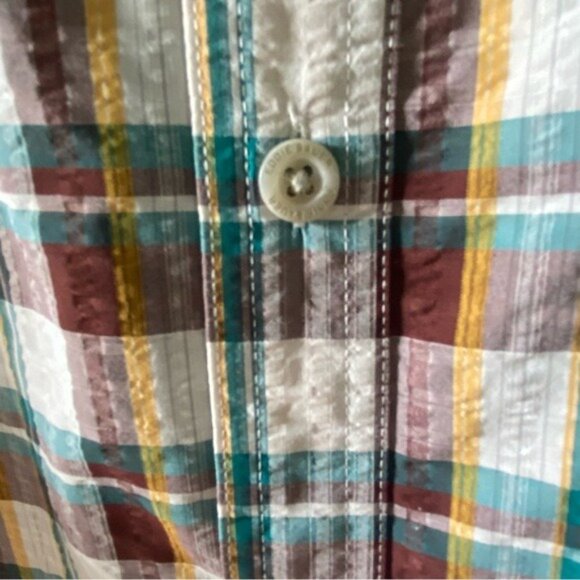 NWOT‎ Eddie Bauer Men's Classic Fit Short-Sleeved Button-Down Shirt Size XL - Picture 4 of 8
